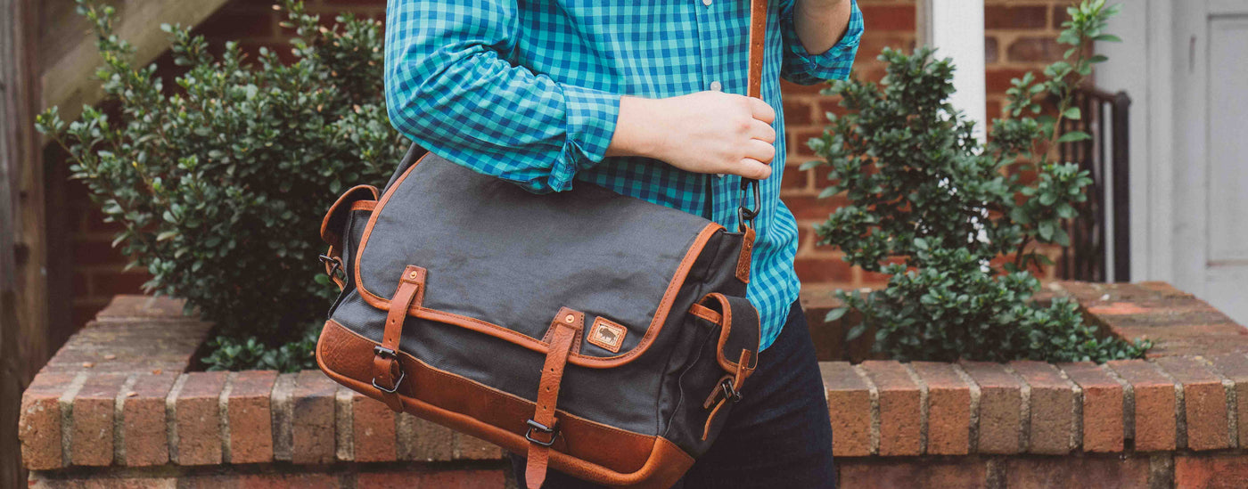 Waxed Canvas Messenger Bags How to wash canvas bags buffalo Jackson