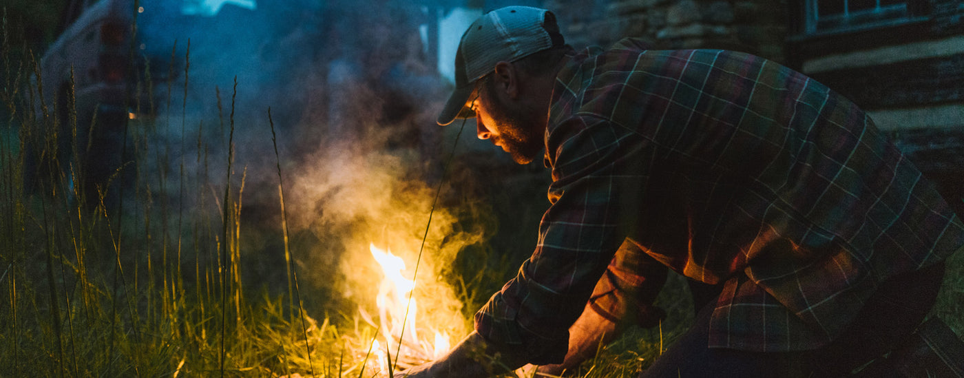 How to cook over an open fire