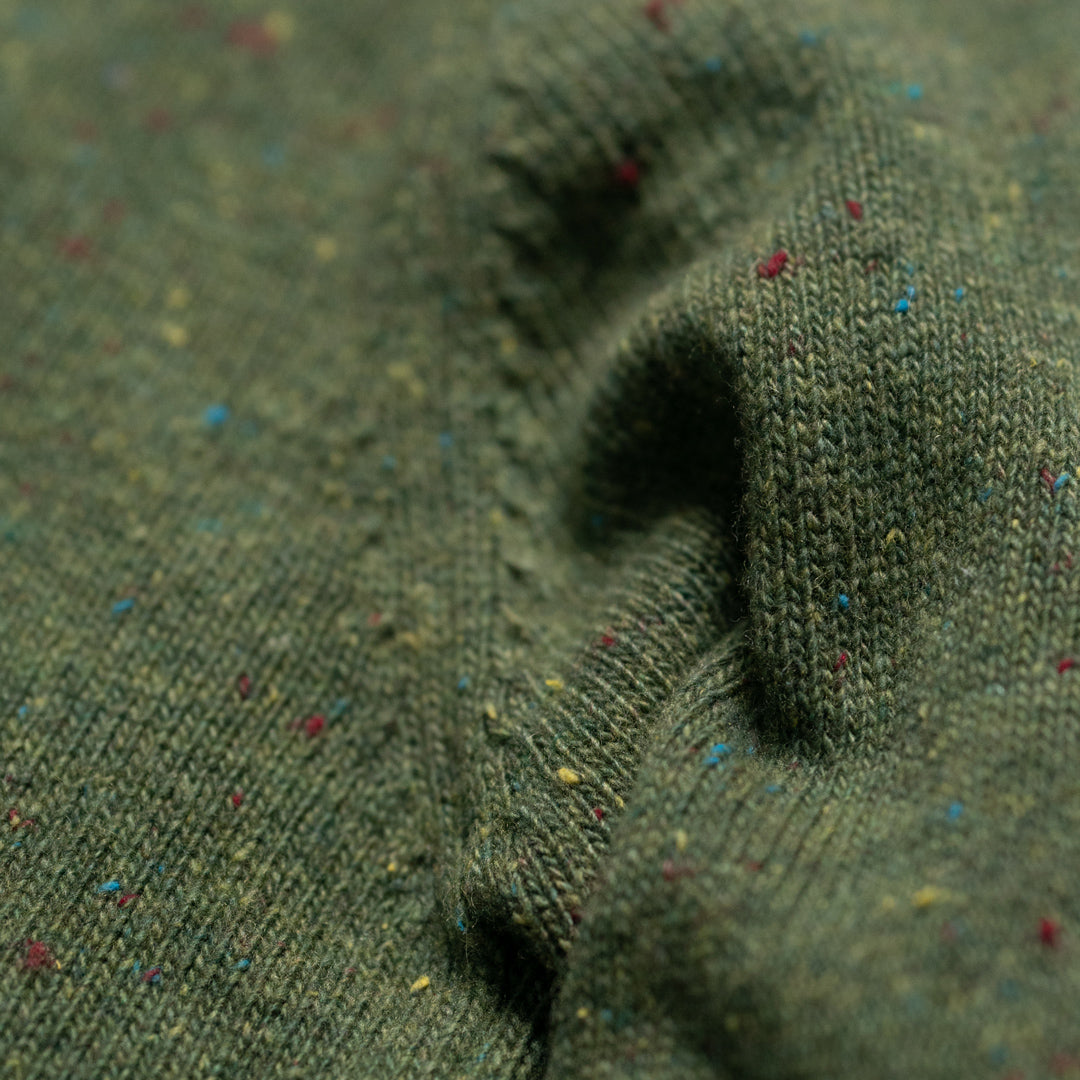Men's Wool Blend Sweater - Green