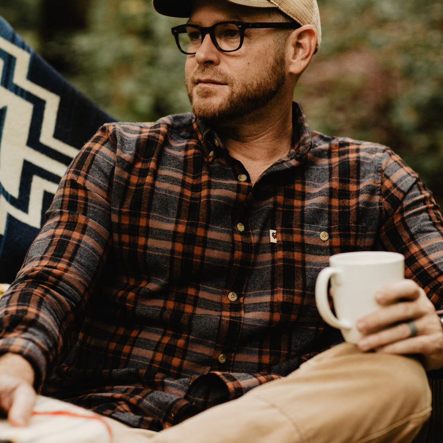 Rugged Fall Flannel Shirt 