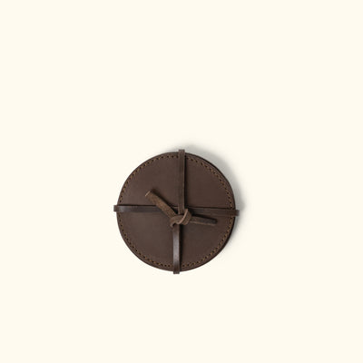 Rugged Leather Coaster
